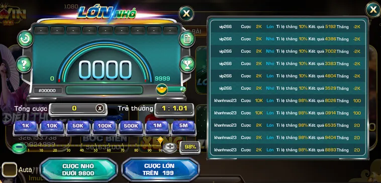 Chinh Phục Chuỗi Chiến Thắng Cùng Lớn Nhỏ Tại iWin Club Với Tỷ Lệ Thắng Khủng