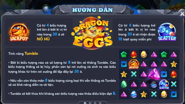 Nổ Hũ Dragon Eggs Tại iWin Club Chinh Phục Kho Báu Huyền Thoại Thế Giới