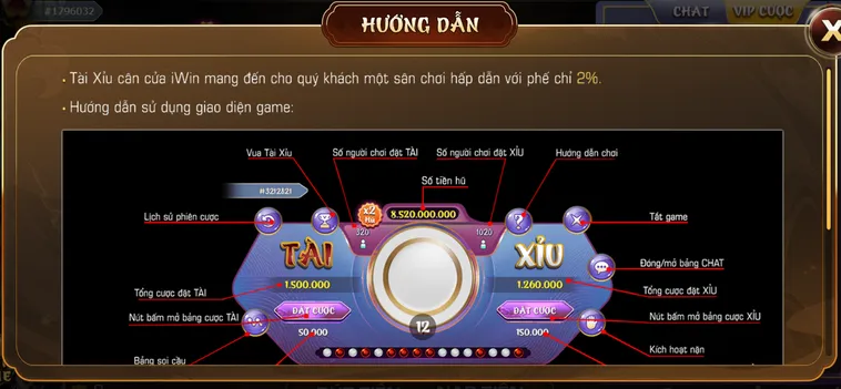 Làm Chủ Bàn Cược Tài Xỉu Casino Tại iWin Club Rinh Quà Khủng